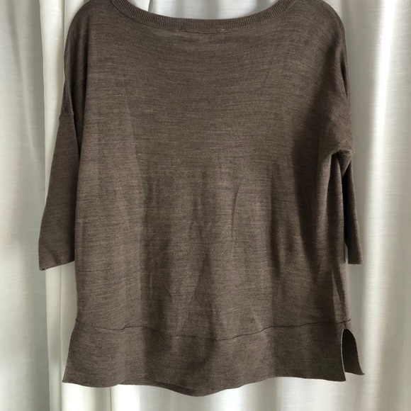 Women’s Loft Brown Lightweight Top - Picture 3 of 5